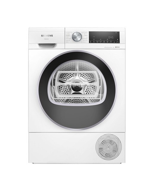 Imagem 0 de Máquina de Secar Roupa Siemens iQ500 WQ45G2D0ES Condensação, Bomba de Calor e de 9 Kg - Branco