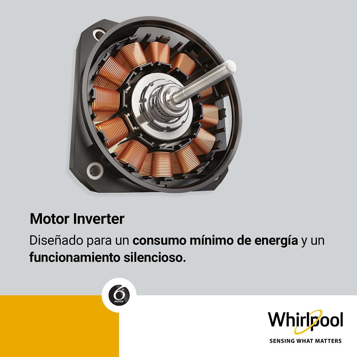 Secadora Whirlpool Bomba de calor 10 Kg - C WD 104M WBS SPT Blanco-11