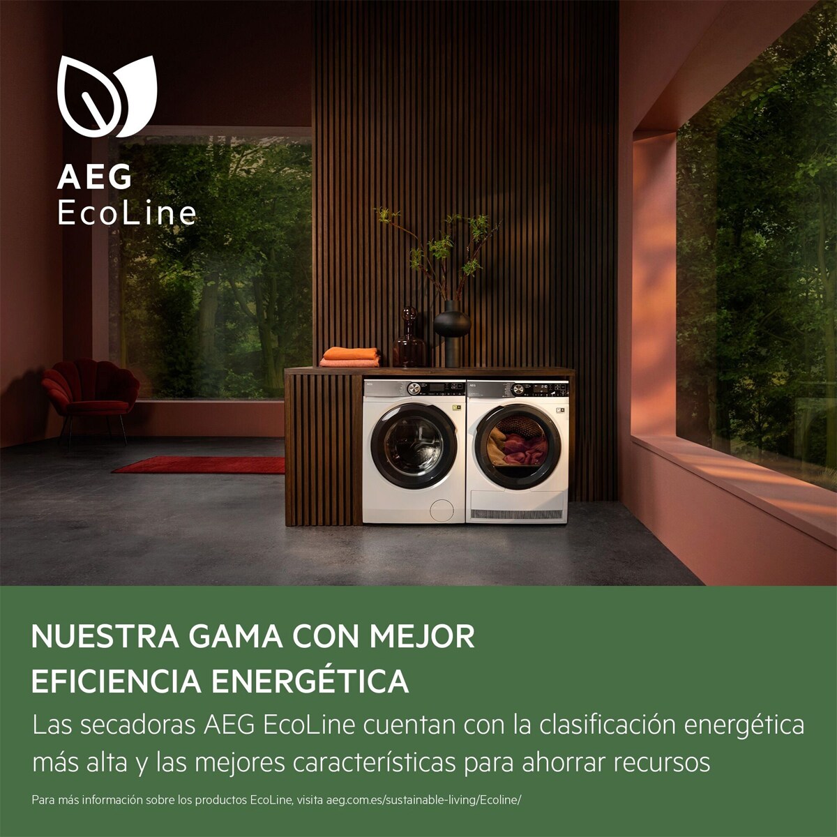 Secadora con Bomba de calor AEG 9 kg - TR839T4PBCP Blanco-4