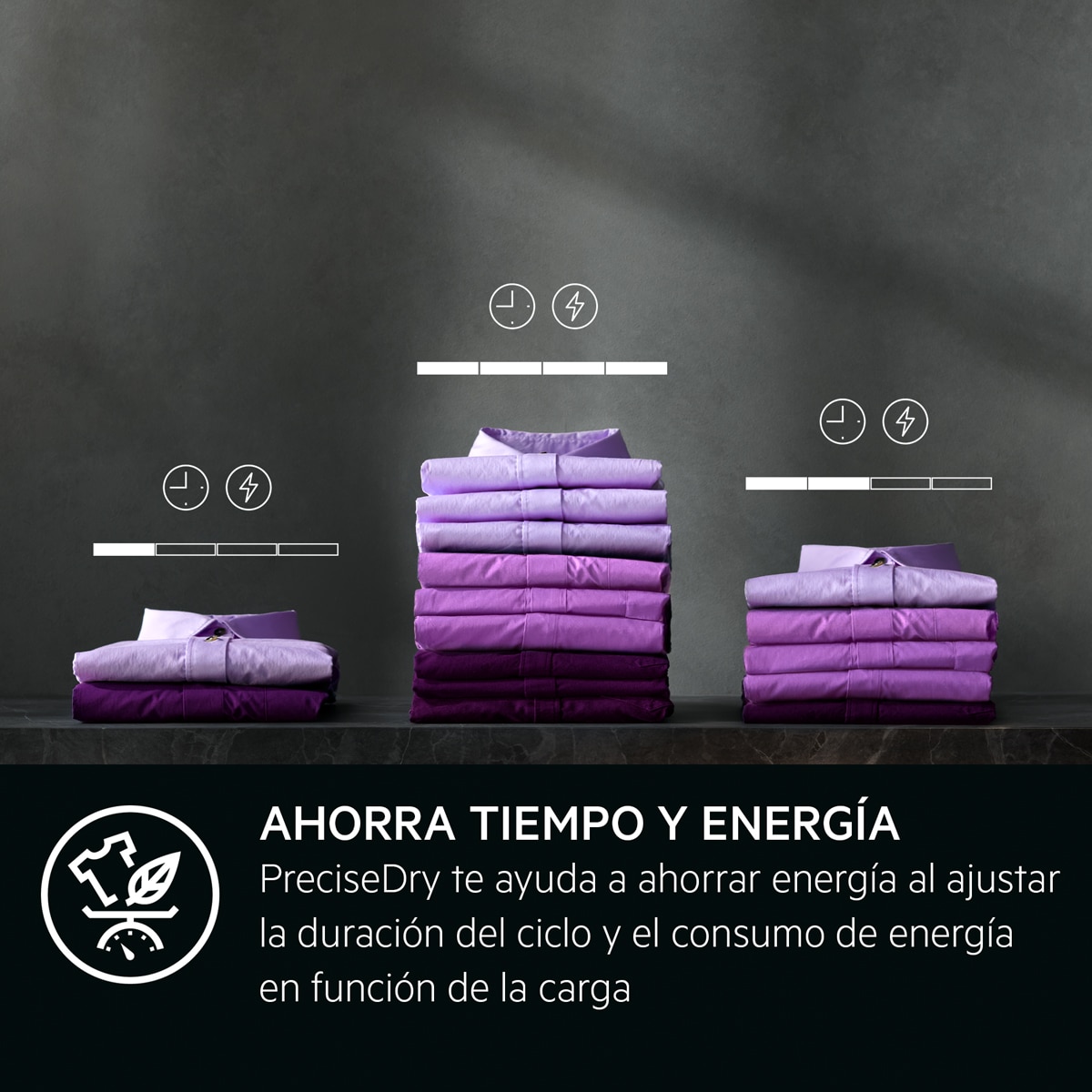 Secadora con Bomba de calor AEG 9 kg - TR839T4PBCP Blanco-5