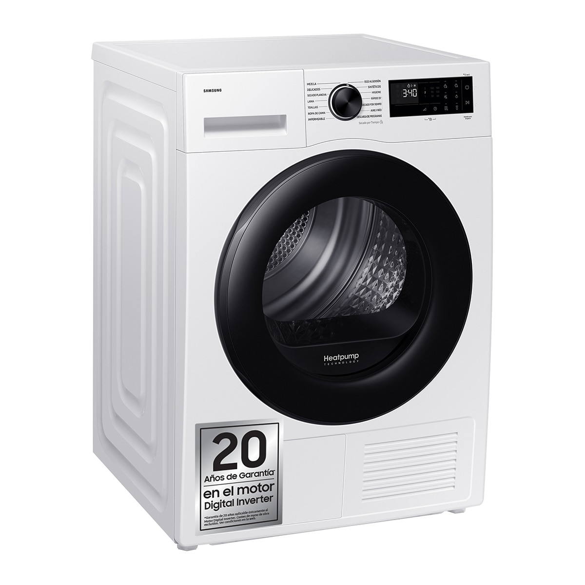 Imagen de Samsung DV90DG52A0AEEC secadora 9kg Hygiene Care Clase C en OfertitasTOP