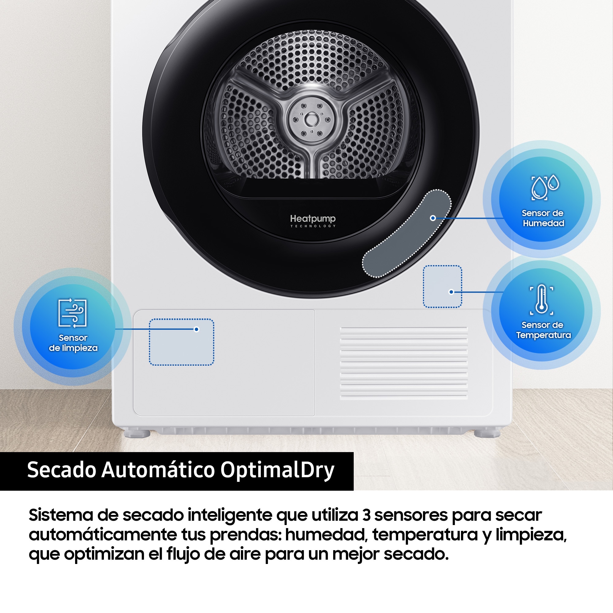 Thumbnail 4 de Samsung DV90DG52A0AEEC secadora 9kg Hygiene Care Clase C