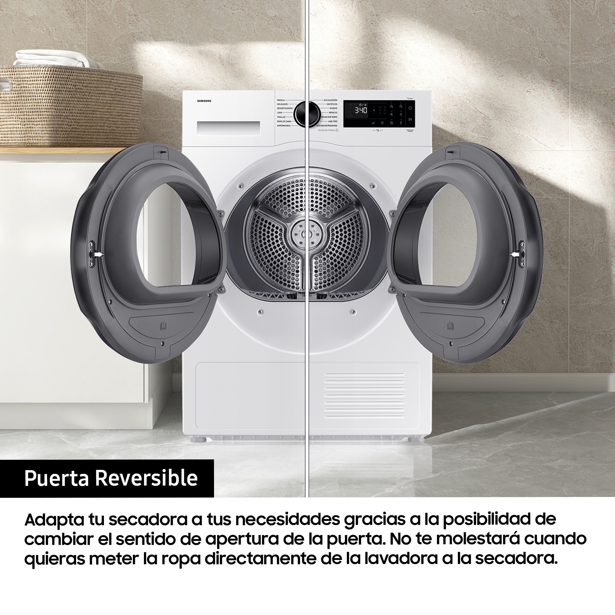 Thumbnail 6 de Samsung DV90DG52A0AEEC secadora 9kg Hygiene Care Clase C