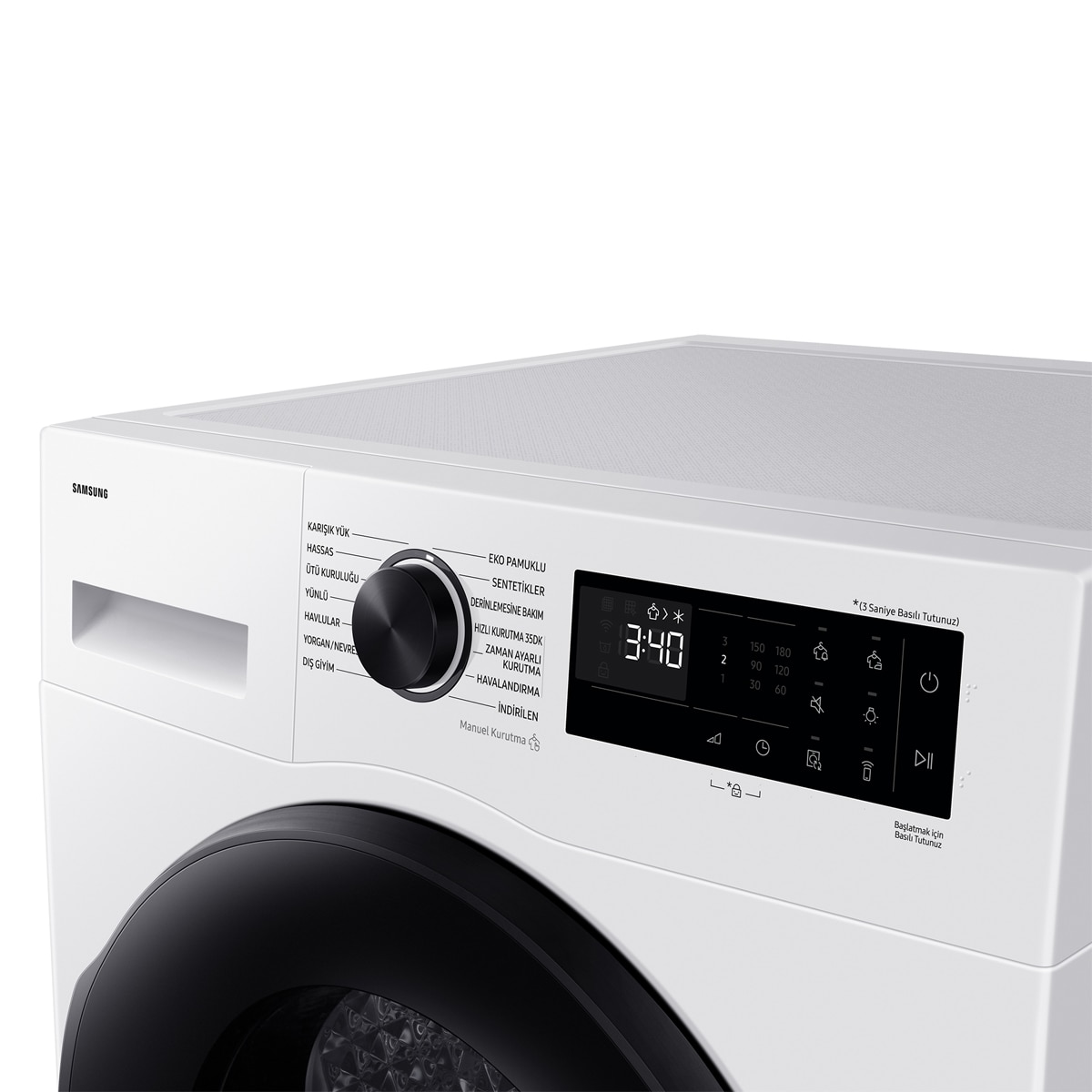 Secadora AI Samsung 9kg Hygiene Care Clase C Blanca DV90DG52A0AEEC 10