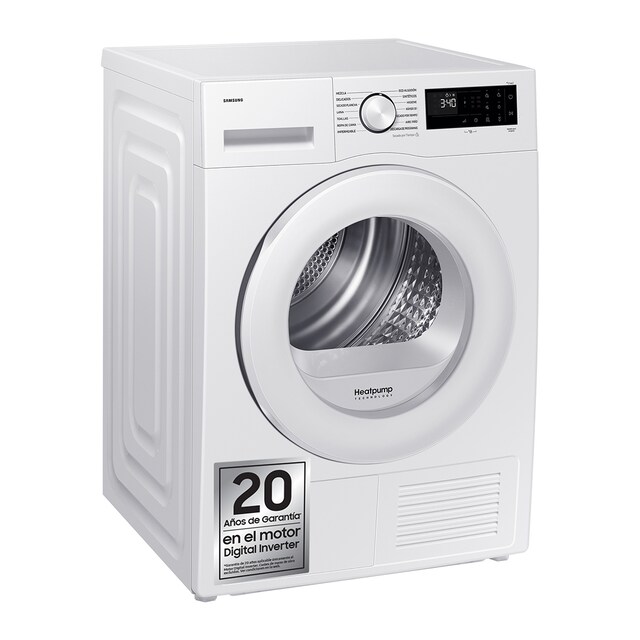 Imagen 0 de Secadora AI Samsung 9kg Hygiene Care Clase C Blanca DV90DG52A0TEEC