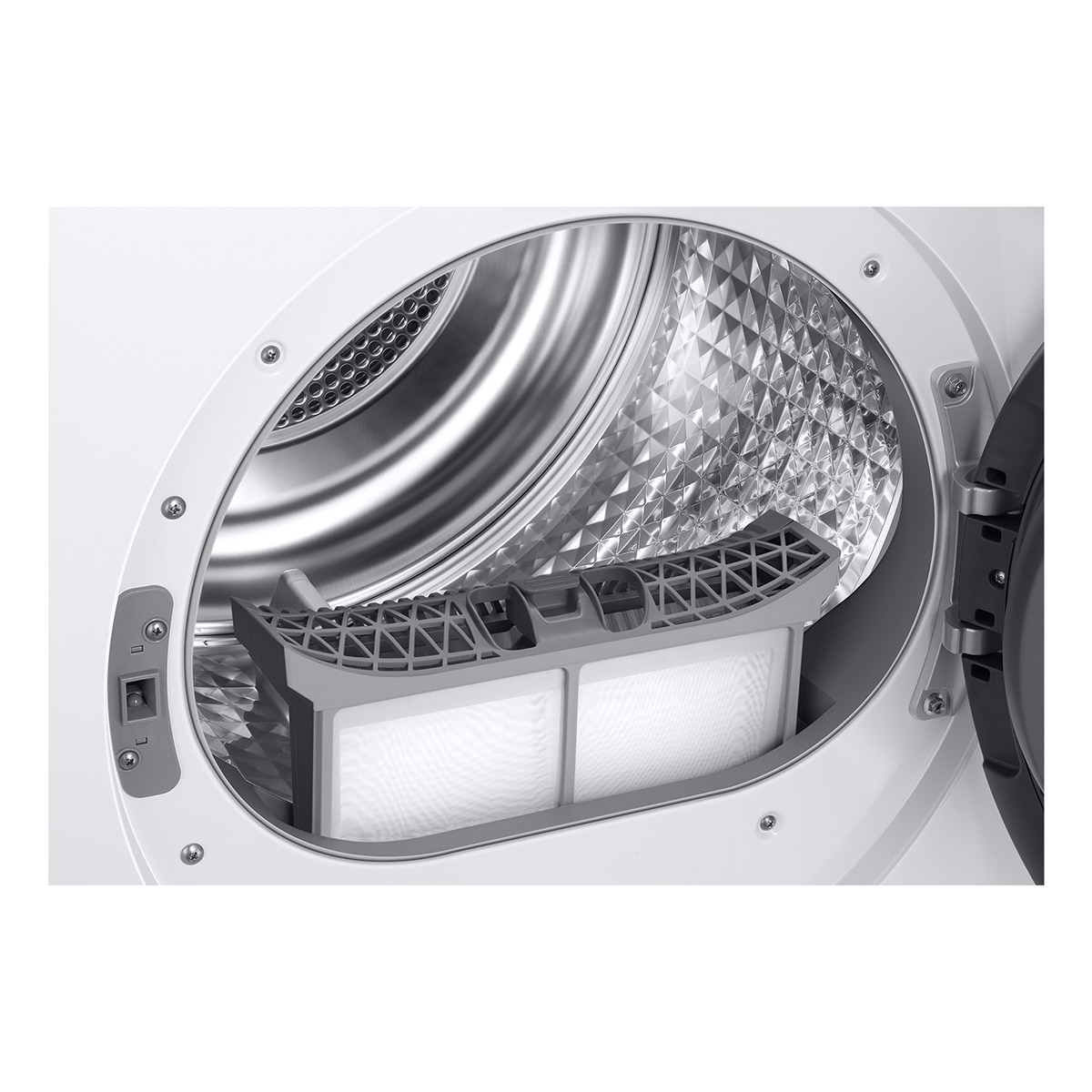 Secadora Samsung Bespoke AI 9 kg AI Dry+ Clase A DV90DG6845LKU3 - Blanco Blanco-9