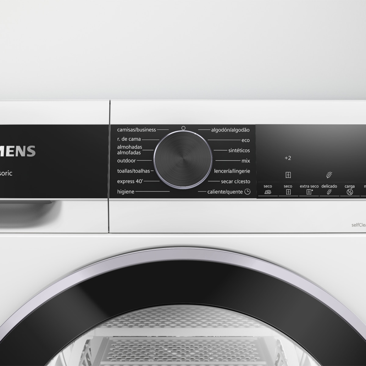Secadora Siemens 9 kg con bomba de calor - WQ45G2D1ES - Blanco Blanco-5