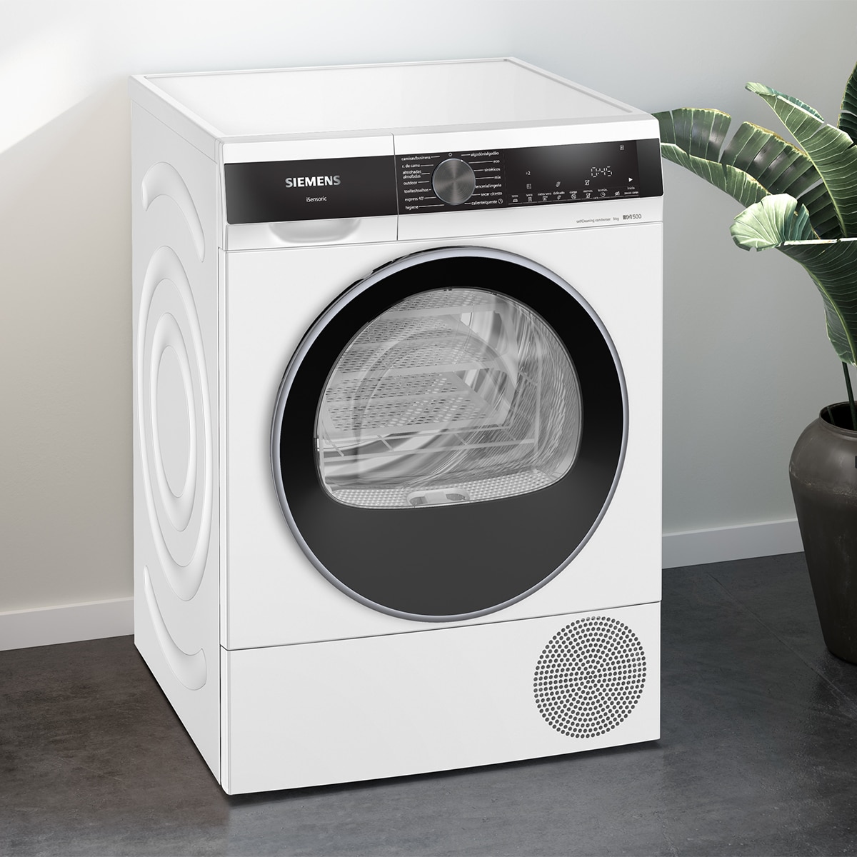 Secadora Siemens 9 kg con bomba de calor - WQ45G2D1ES - Blanco Blanco-7