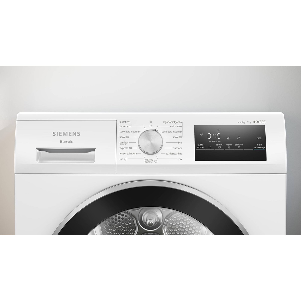 Secadora Siemens 8 kg con bomba de calor - WT45HV00ES Blanco-3