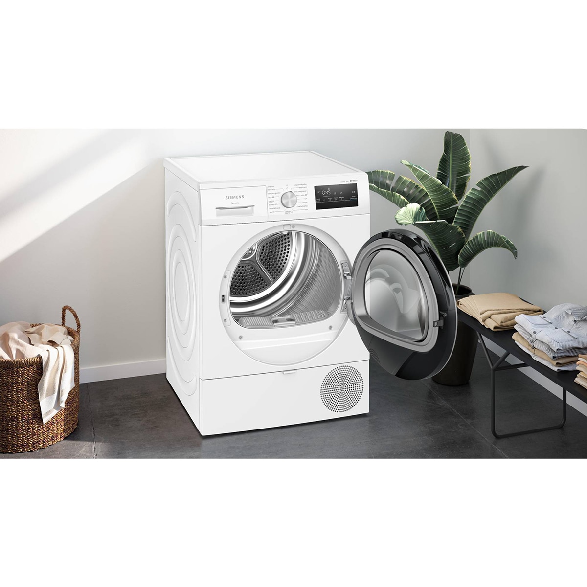 Secadora Siemens 8 kg con bomba de calor - WT45HV00ES Blanco-5