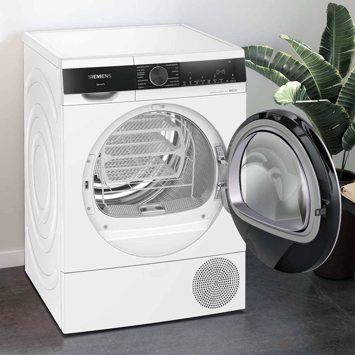 Secadora Bosch 9 kg con bomba de calor , Serie 6, 9 kg - WQG245D1ES Blanco-11