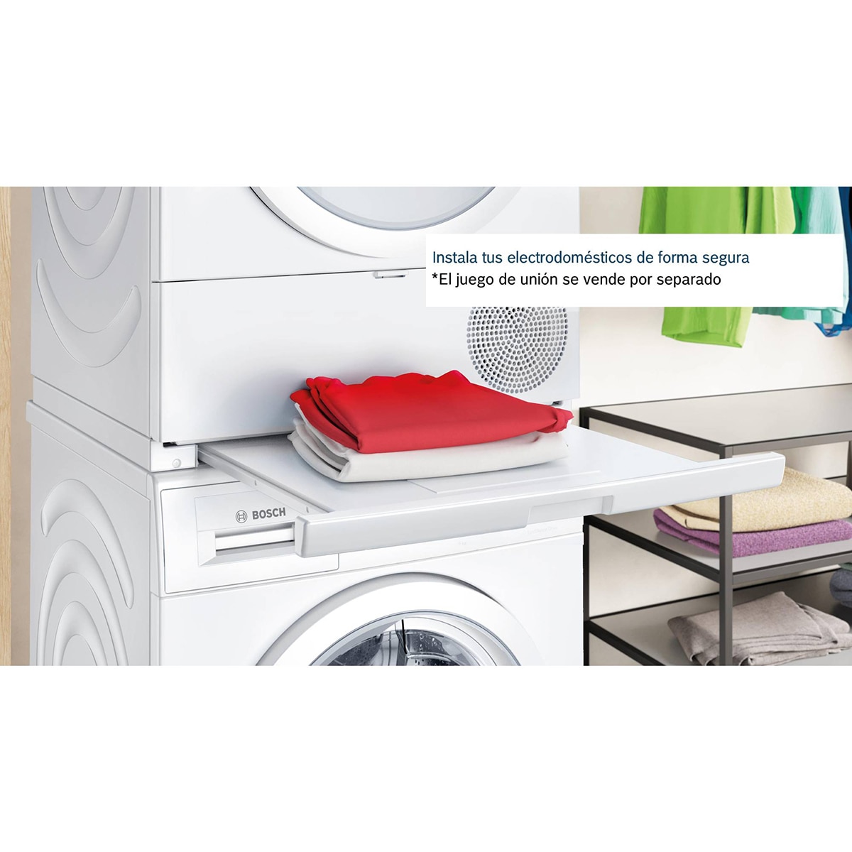 Secadora Bosch 9 kg con bomba de calor , Serie 6,  9 kg - WQG245DRES Grafito-4