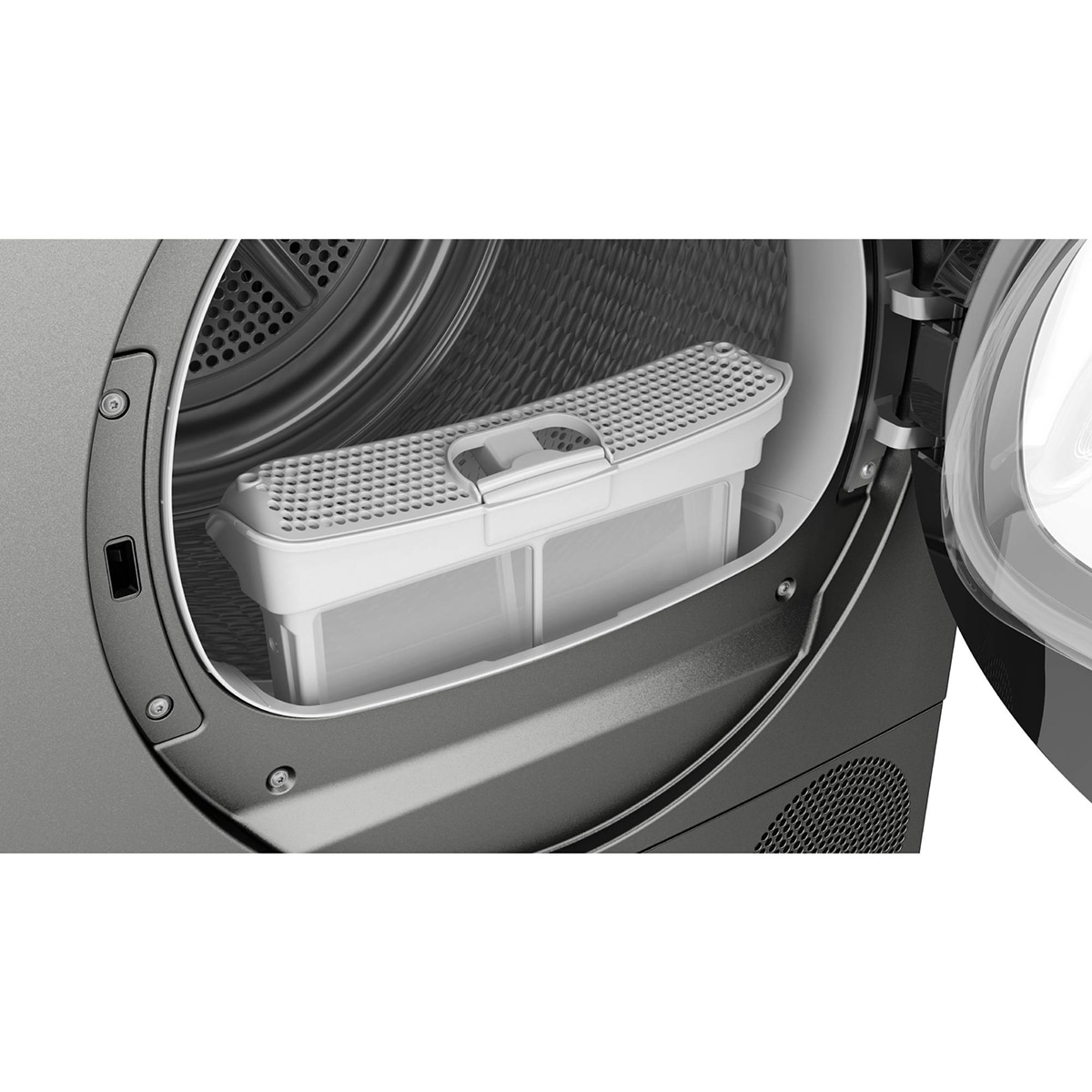 Secadora Bosch 9 kg con bomba de calor , Serie 6,  9 kg - WQG245DRES Grafito-8
