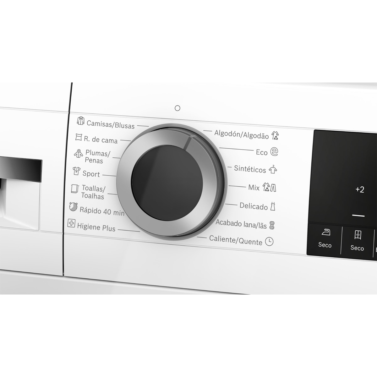 Secadora Bosch 8 kg con bomba de calor , Serie 6, 8 kg - WQG235D1ES Blanco-4
