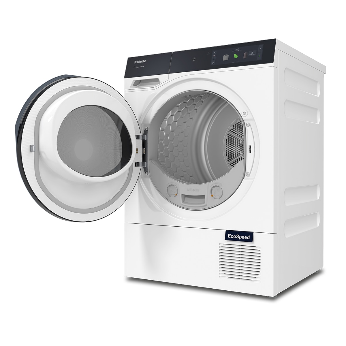 Imagen 2 de Secadora Miele 9 kg, Quick PowerDry - TQ 1000 WP Nova Edition - Blanco loto Blanco loto