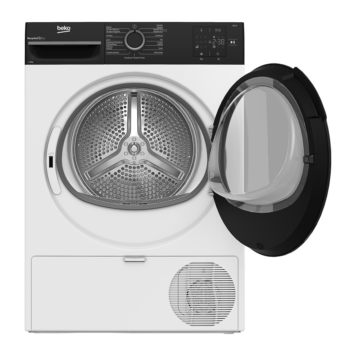 Secadora Beko Bomba de calor 10 Kg - BM3T30230W Blanco-4