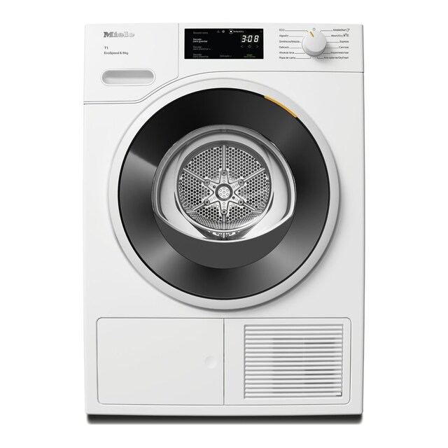 Secadora Miele 8 kg, bomba de calor, EcoSpeed- TWC640WP