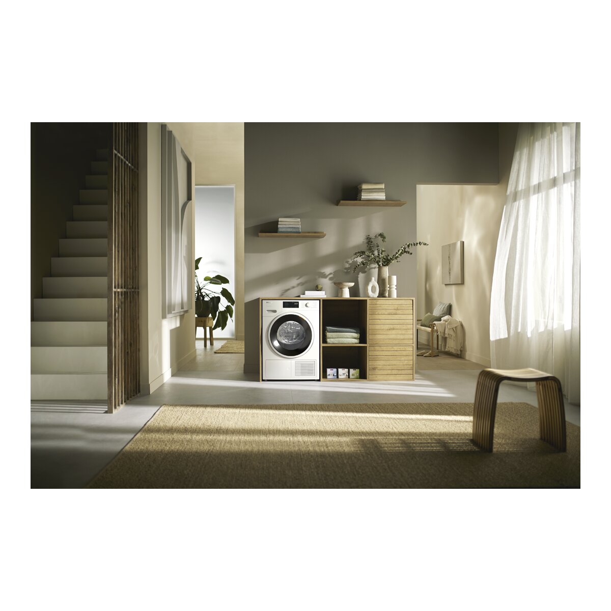 Imagen 4 de Secadora Miele 8 kg, bomba de calor, EcoSpeed- TWC640WP - Blanco loto Blanco loto