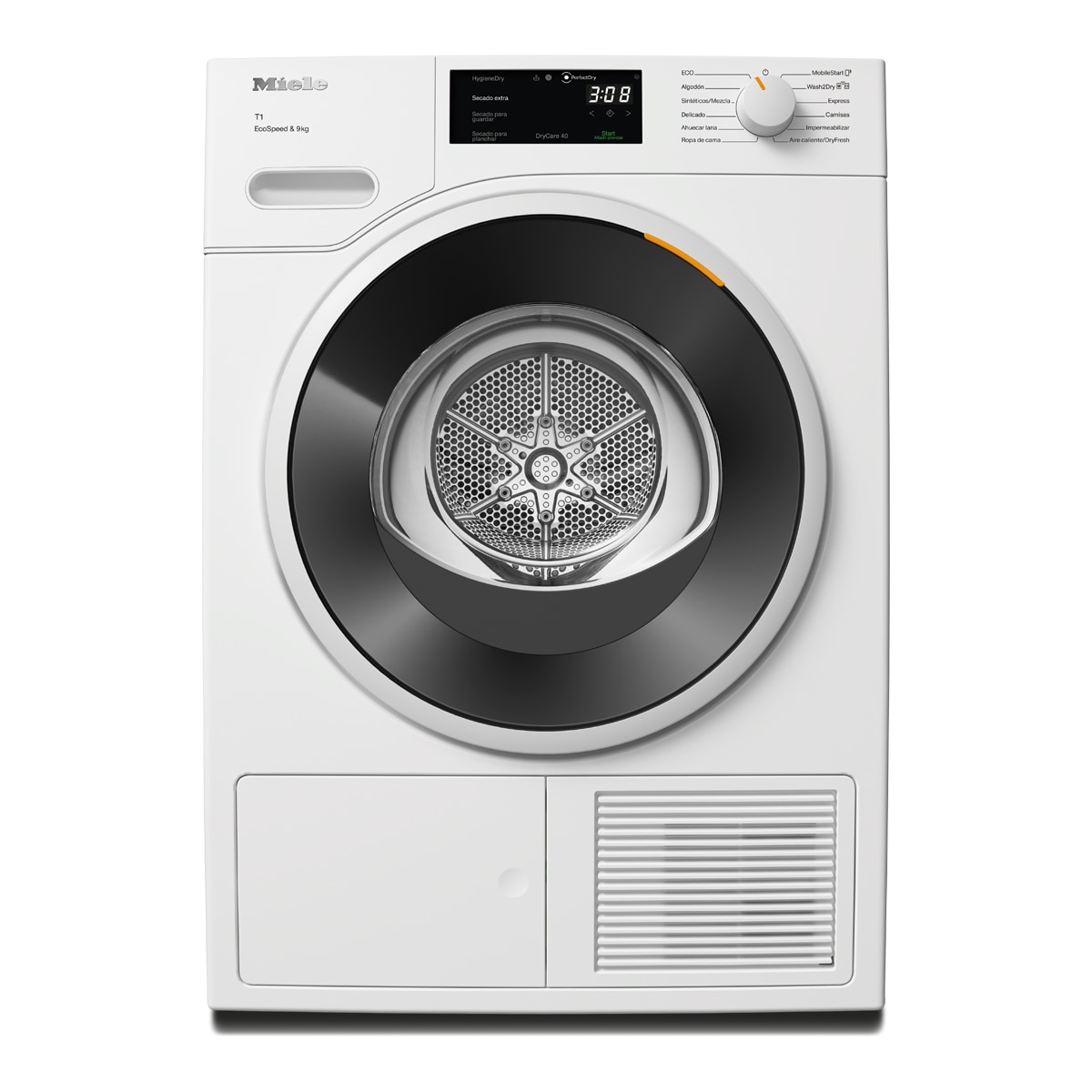 Miele – Secadora Miele 9 kg, Bomba de calor, EcoSpeed – TWD 640WP.