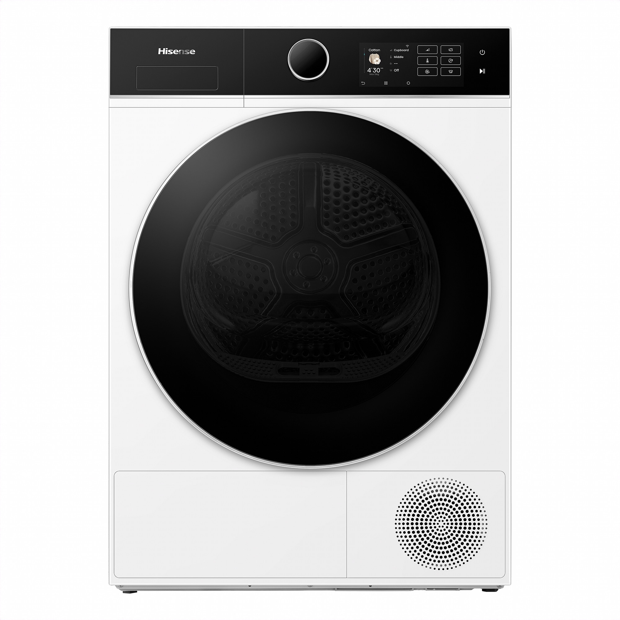 Hisense – Secadora Hisense 10 Kg, Bomba de calor – DH5I104BWAB.