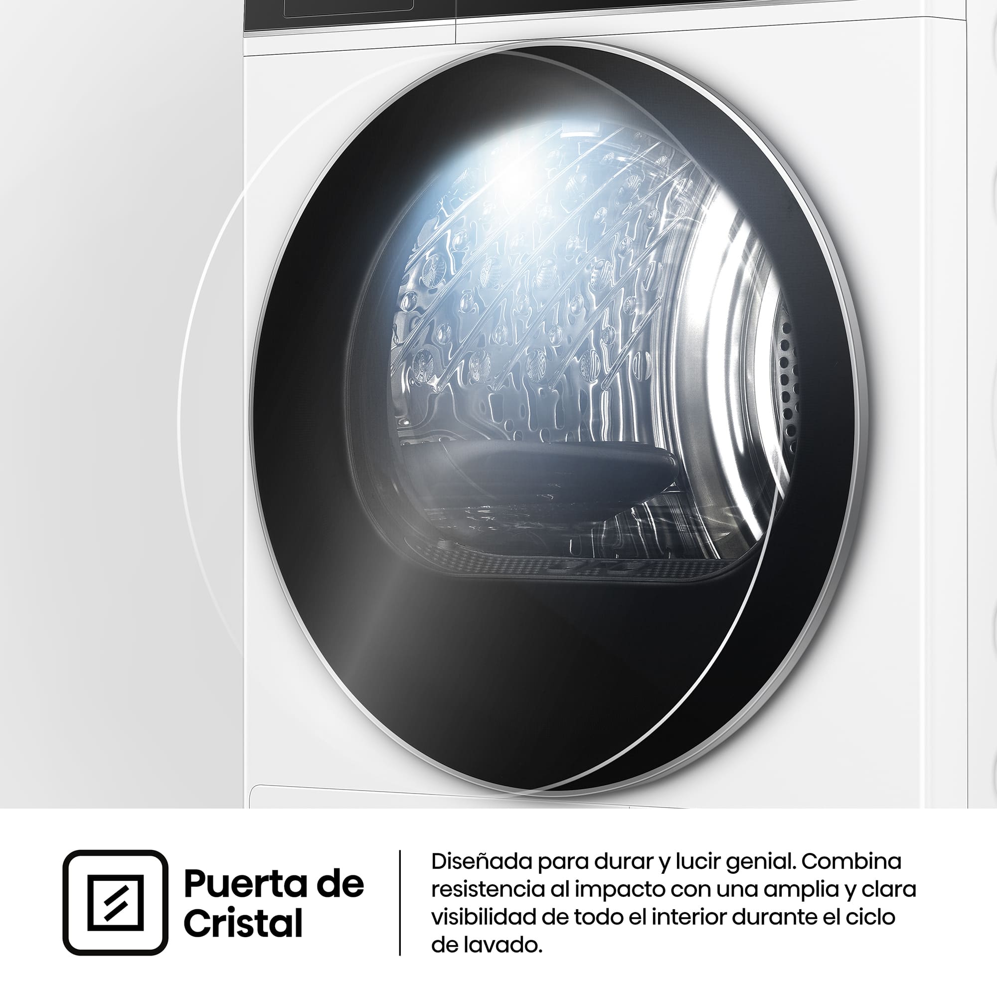 Secadora Hisense 10 Kg, Bomba de calor -  DH5I104BWAB Blanco-9