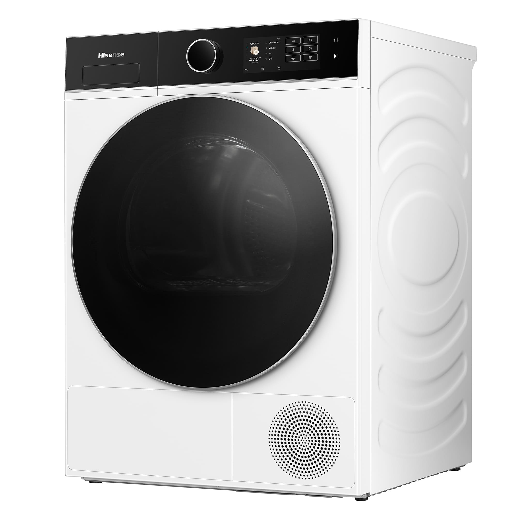 Secadora Hisense 10 Kg, Bomba de calor -  DH5I104BWAB Blanco-12