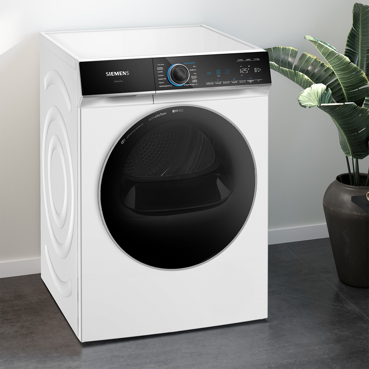 Secadora Siemens 9 Kg Condensación iQ700 autoDry - WR47B2D0ES Blanco-3