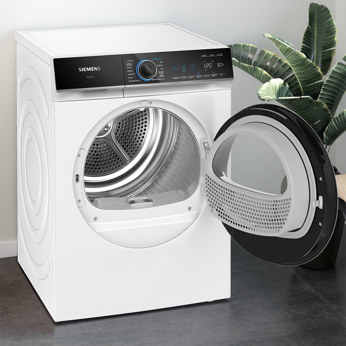 Secadora Siemens 9 Kg Condensación iQ700 autoDry - WR47B2D0ES Blanco-4