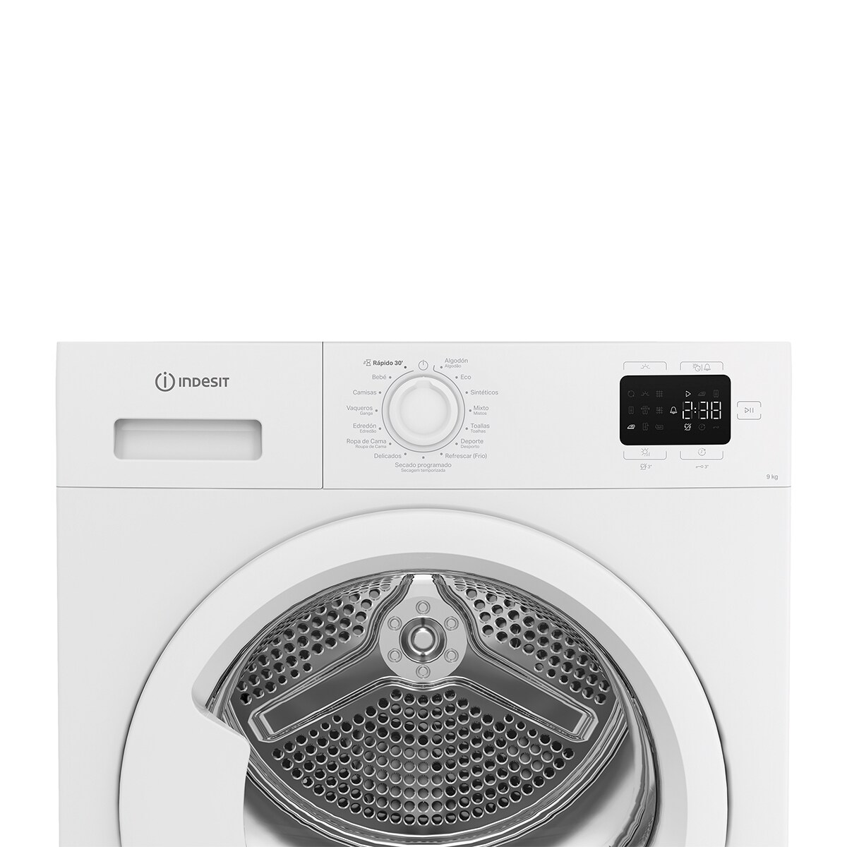 Secadora Indesit 9 kg, Bomba de calor - C YD 92D WW SPT Blanco-4