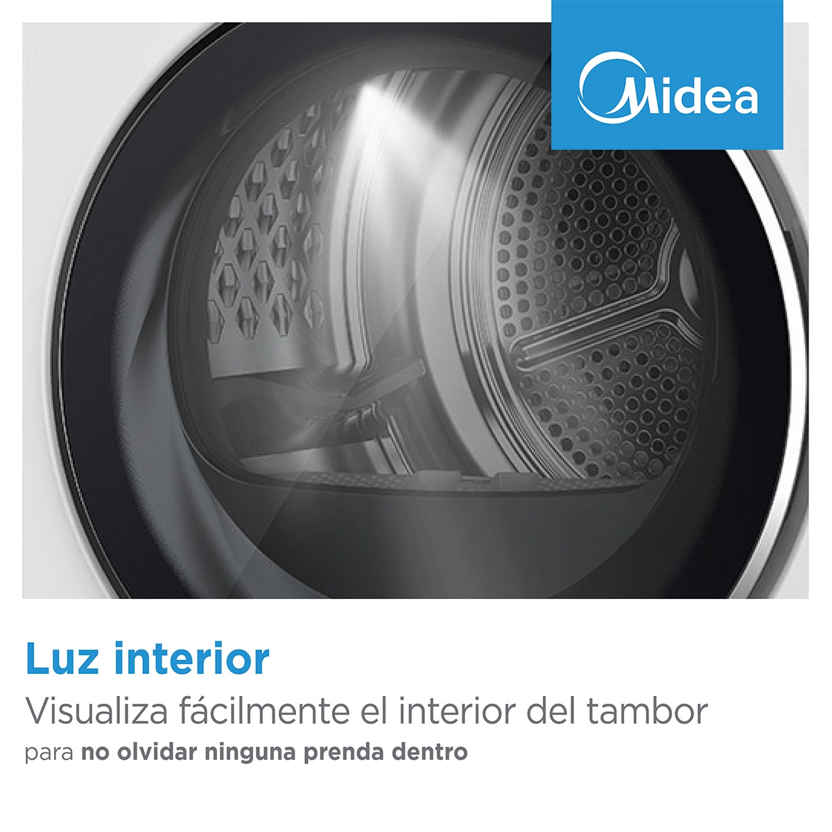 Máquina de Secar Roupa Midea MD110H80/W-ES com Bomba de Calor e de 8 Kg - Branco Branco-5
