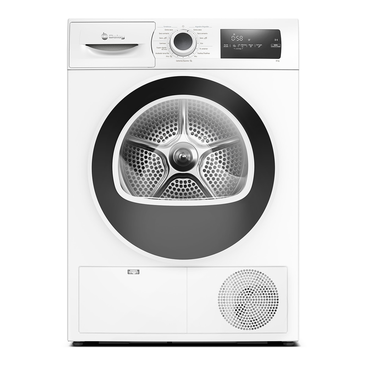 Balay – Secadora Balay 8 Kg, Bomba de Calor – 3SB582BE.