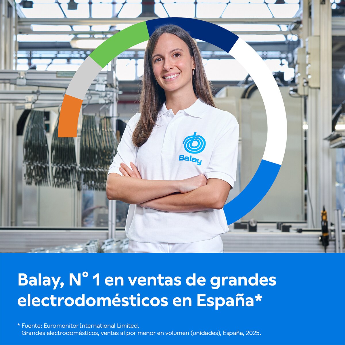 Máquina de Secar Roupa Balay3SB582BE com Bomba de Calor e de 8 Kg Branco-11