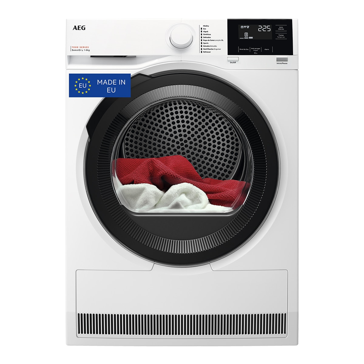 AEG – Secadora AEG 8 kg, Bomba de calor – TR718EBOB.