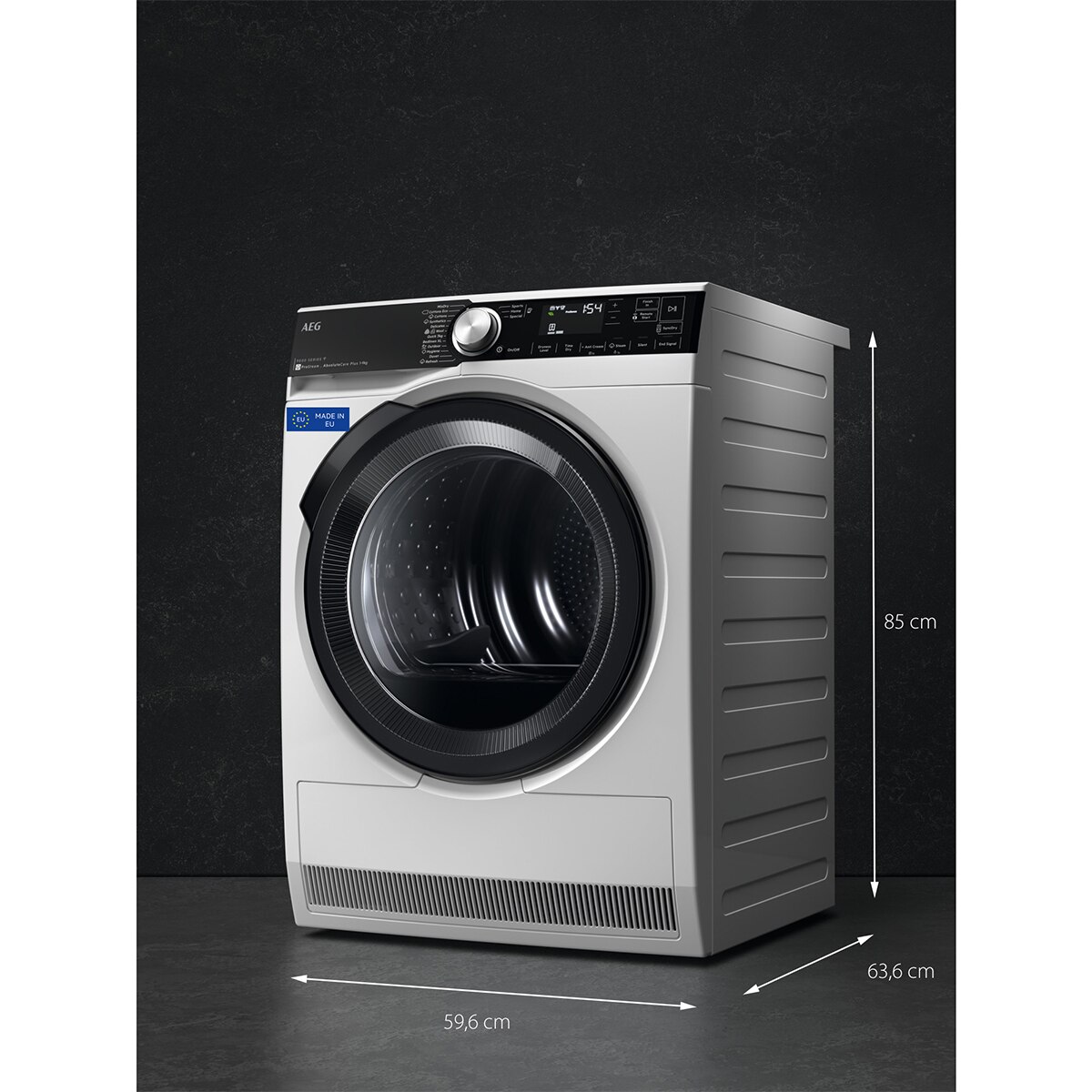 Secadora AEG 9 Kg,  Bomba de Calor - TR959V6PBC Negro-3