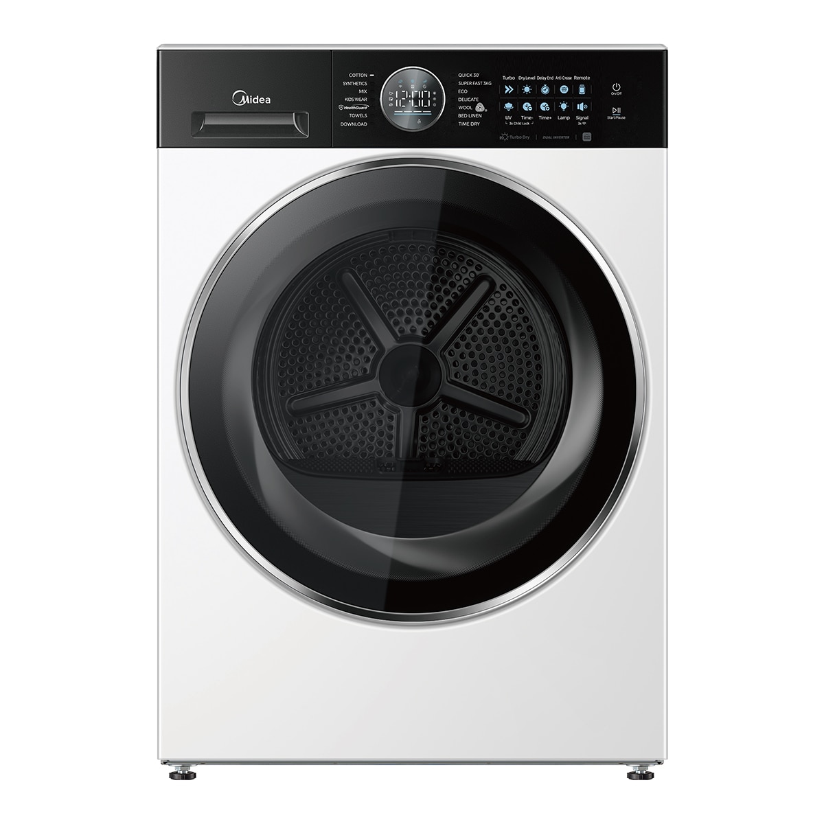 Midea – Secadora Midea 10kg Bomba de calor – MD210H100BW/W-ES.