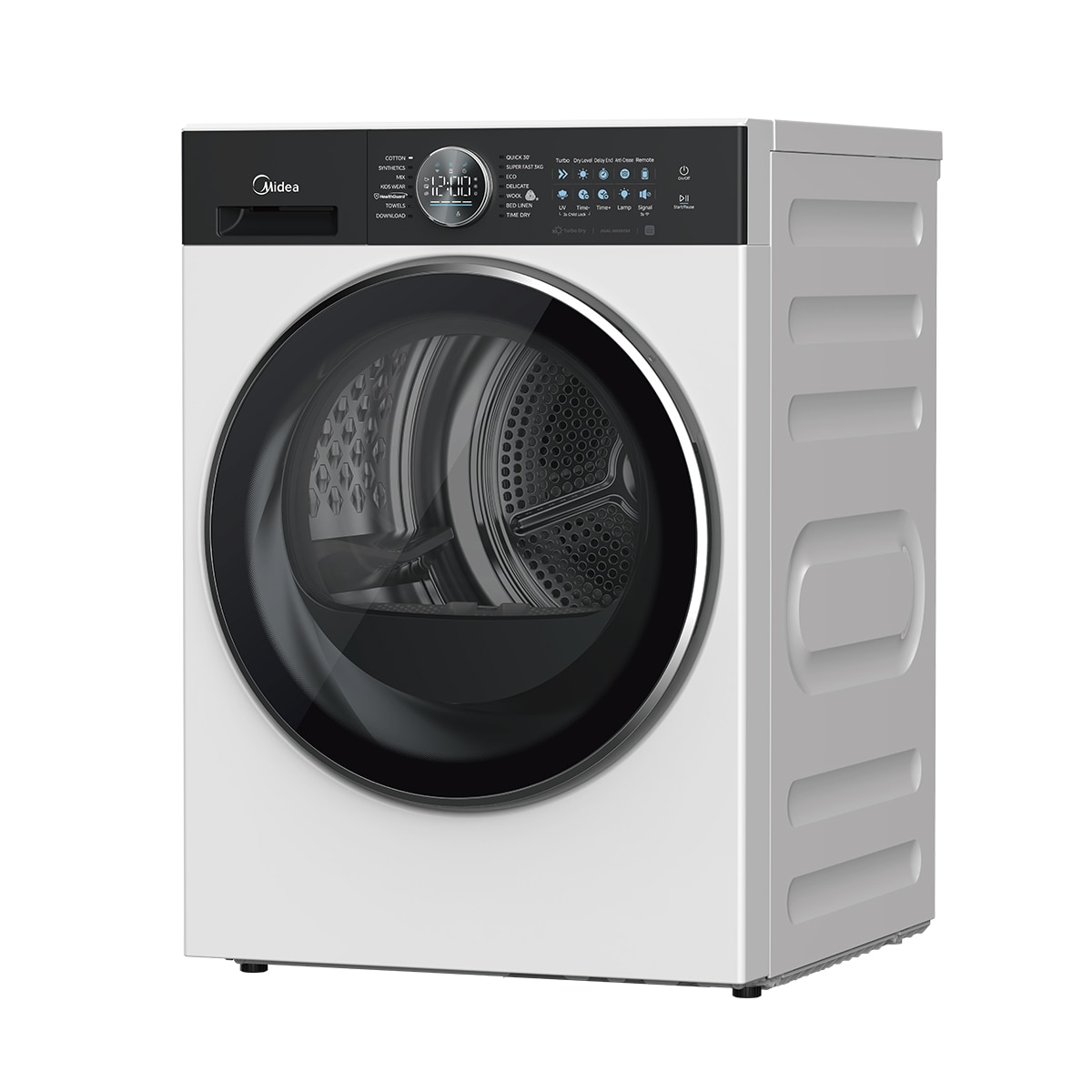Máquina de Secar Roupa Midea MD210H100BW/W-ES de 10 kg com Bomba de Calor - Branco Branco-12
