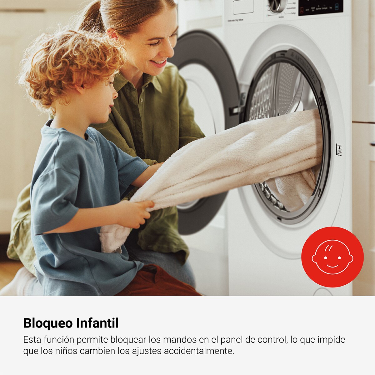 Máquina de Secar Roupa Fagor 3SFE-850BE com Bomba de Calor, Dry Level e de 8 Kg Preto-7