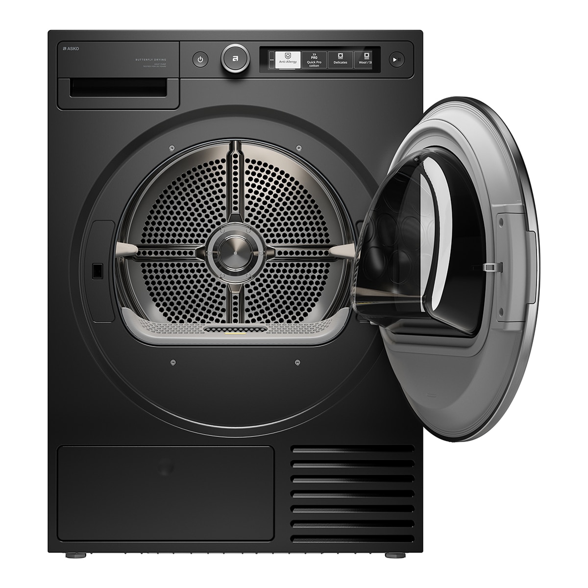 Secadora Asko 9 Kg, Bomba de calor, Vapor - T509HRG Negro / Grafito-5
