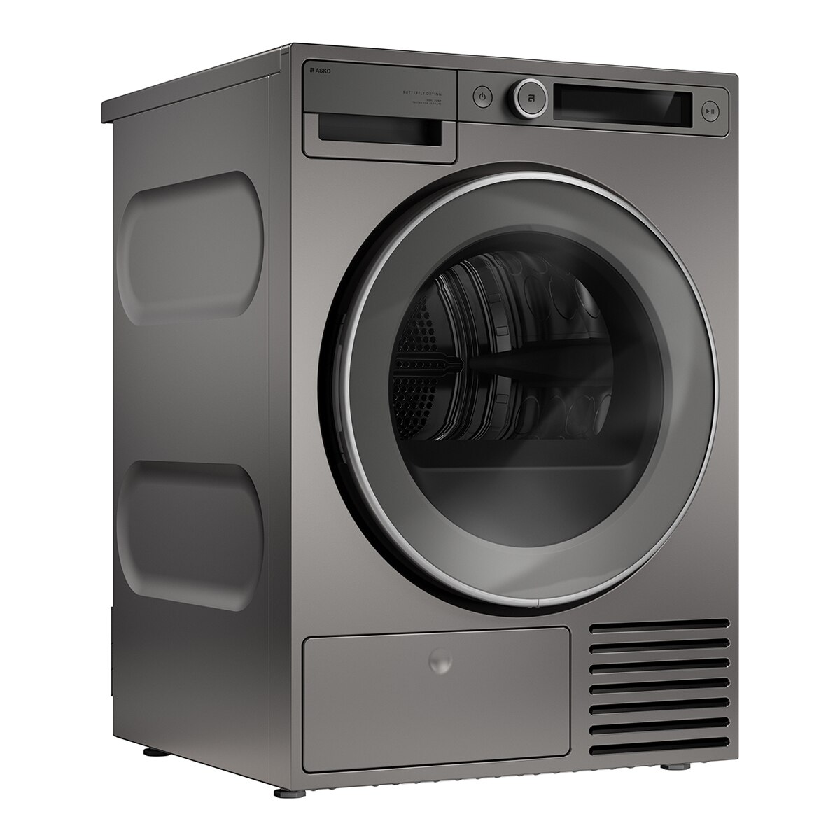Secadora Asko 9 Kg, Bomba de calor, Vapor - T509HRT Titanio-4