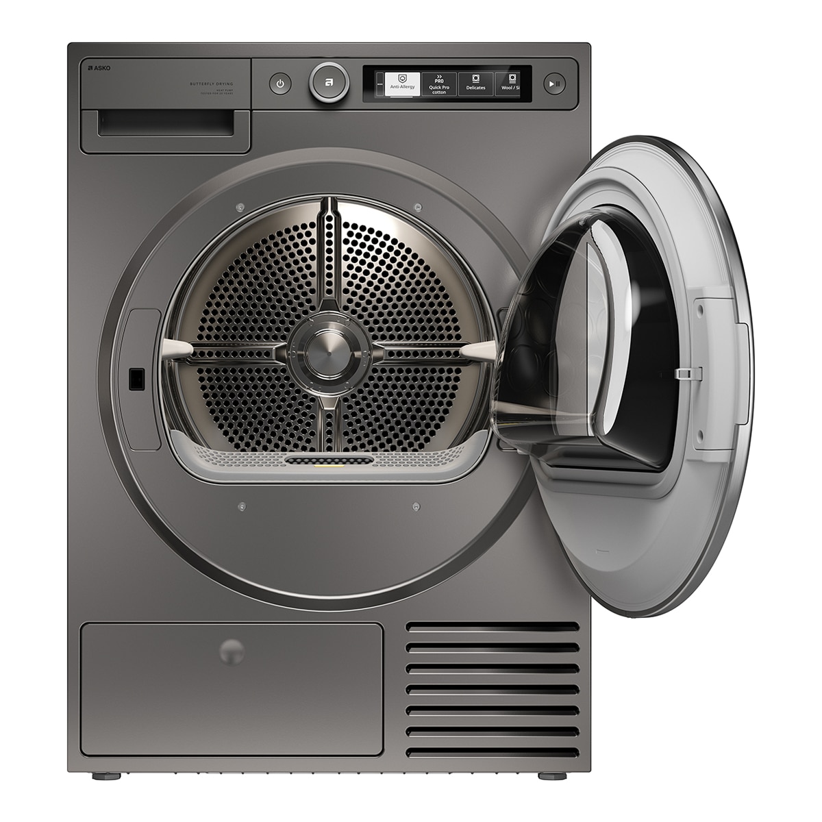 Secadora Asko 9 Kg, Bomba de calor, Vapor - T509HRT Titanio-5