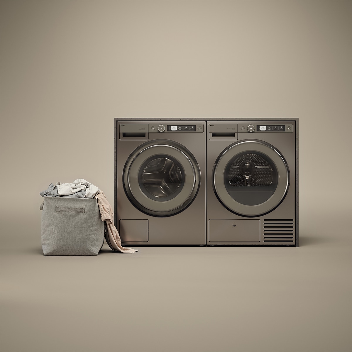 Secadora Asko 9 Kg, Bomba de calor, Vapor - T509HRT Titanio-6