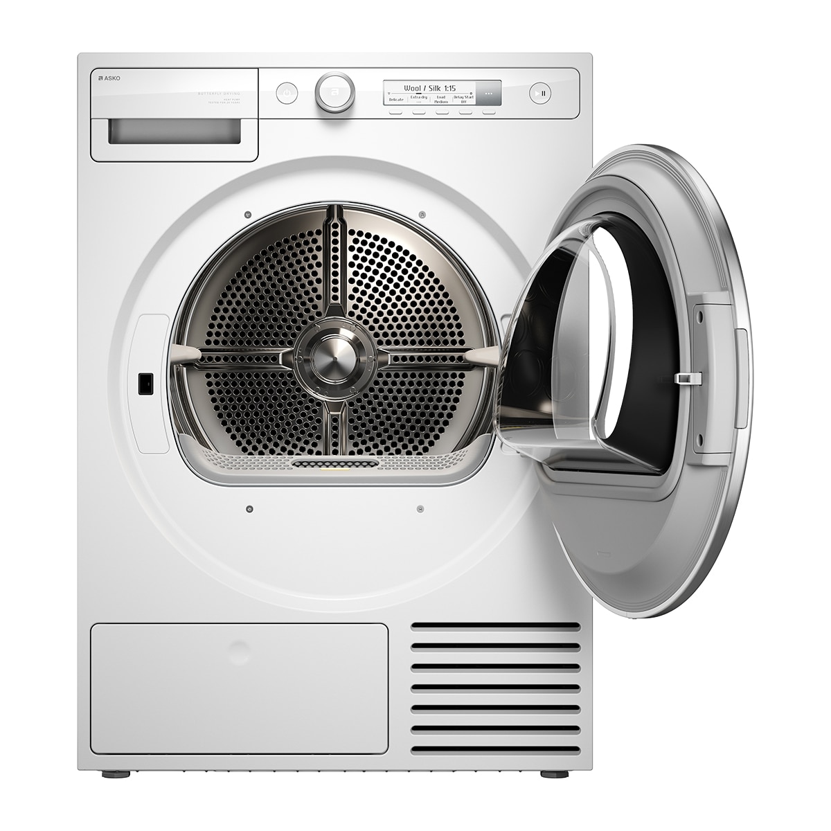 Secadora Asko 9kg / 117 litros Bomba de calor - T309HCW Blanco-4
