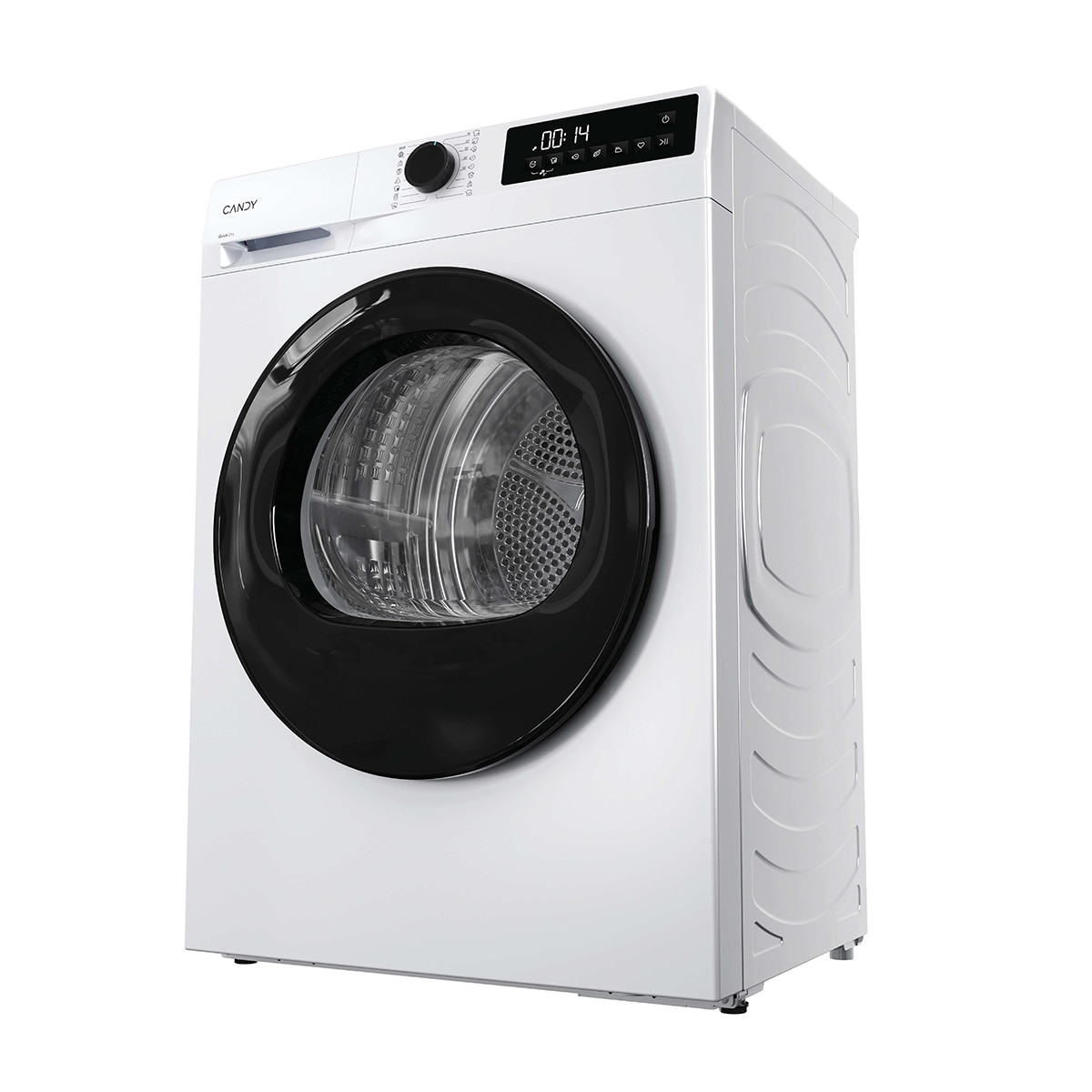 Imagen 2 de Secadora Candy 8kg con bomba de calor ProDry 300 - GD 8N1B-S - Blanco Blanco