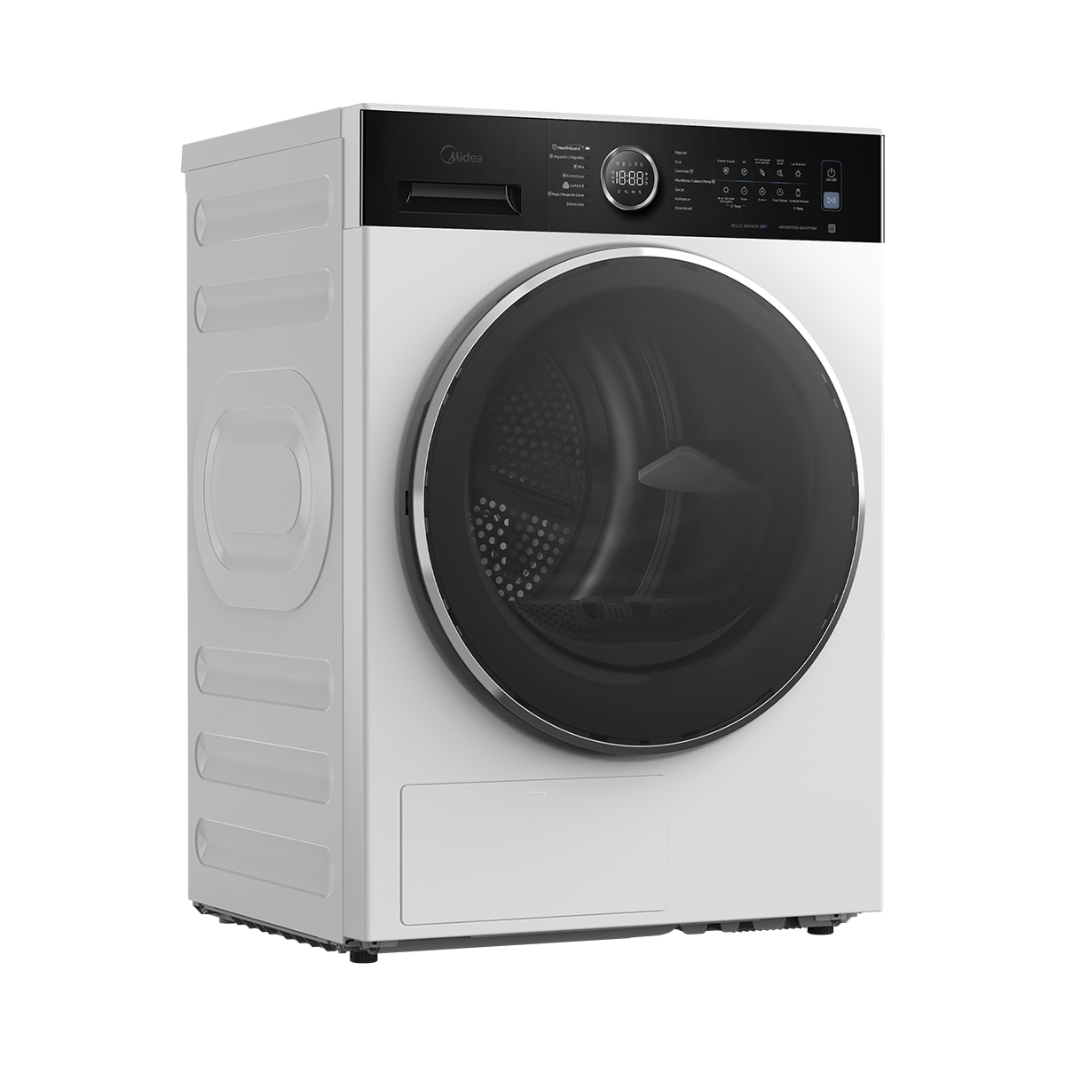 Máquina de Secar Roupa Midea MD205H90BW/W-ES Bomba de Calor e de 9 Kg - Branco Branco-11