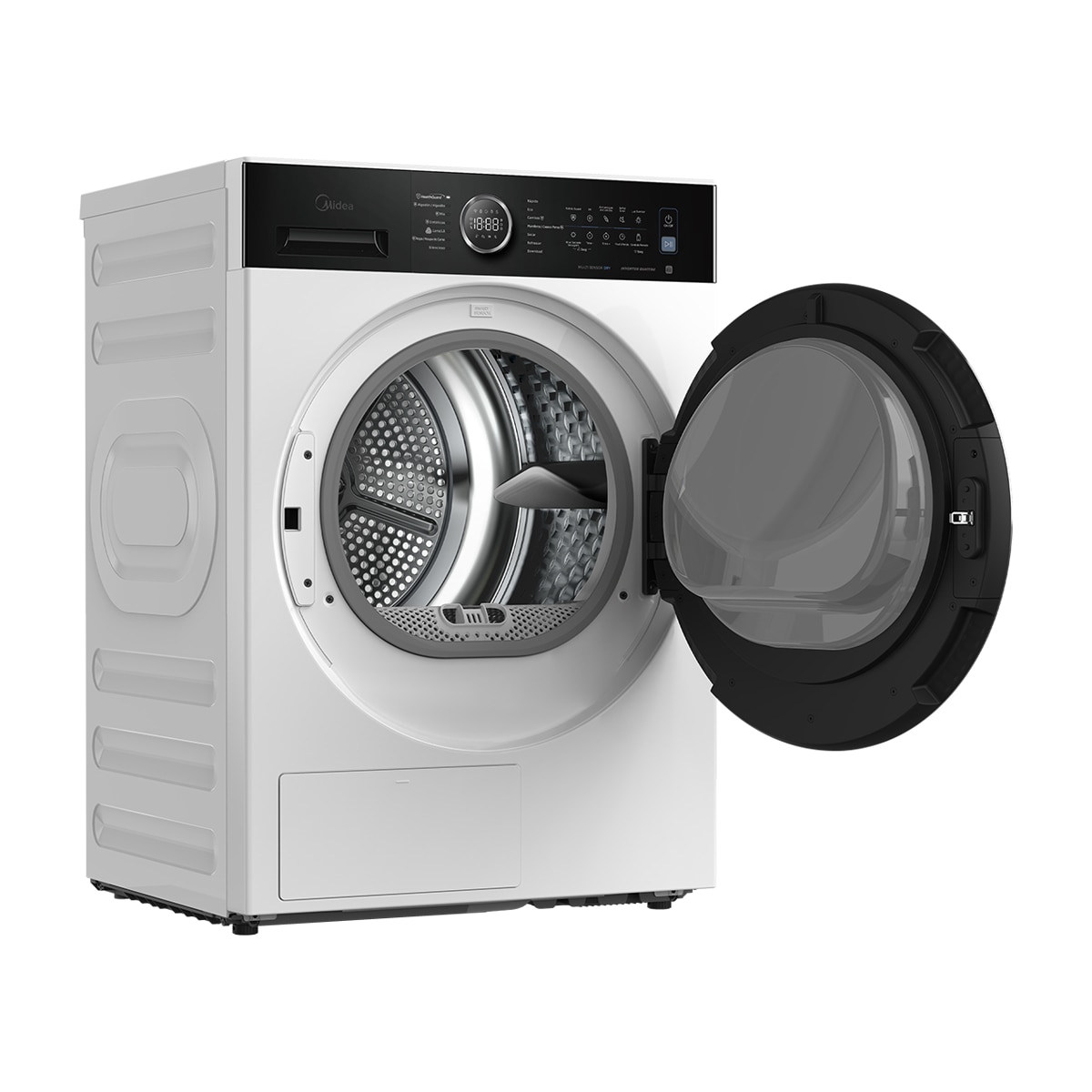 Máquina de Secar Roupa Midea MD205H90BW/W-ES Bomba de Calor e de 9 Kg - Branco Branco-12