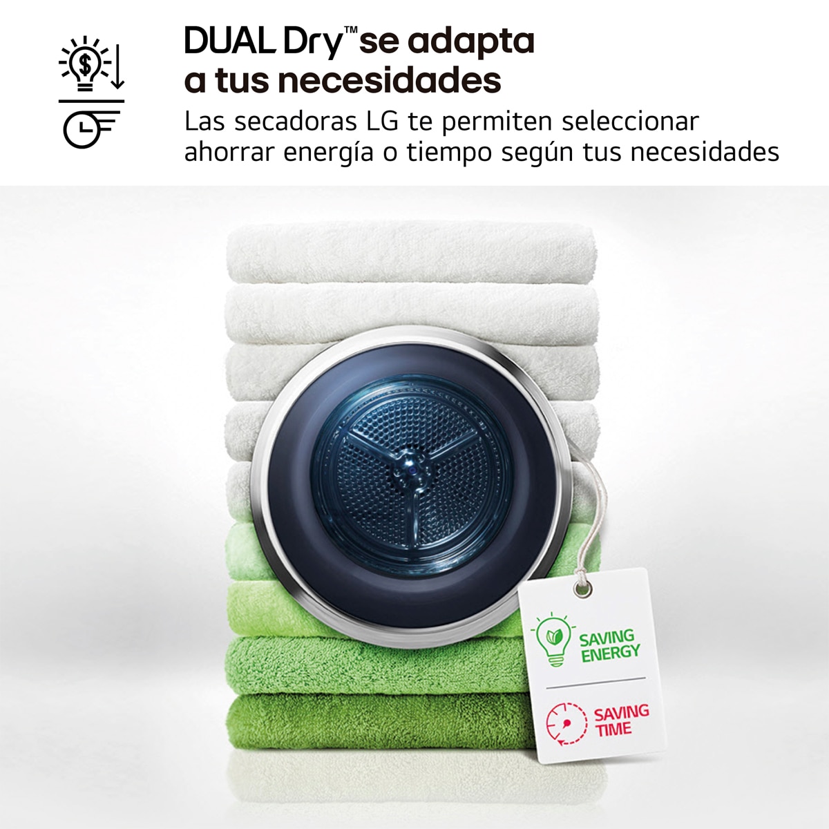 Secadora LG 9 kg, Condensación, Bomba de calor con Inteligencia artificial, Dual Inverter - RHX7009TBB Acero negro-10