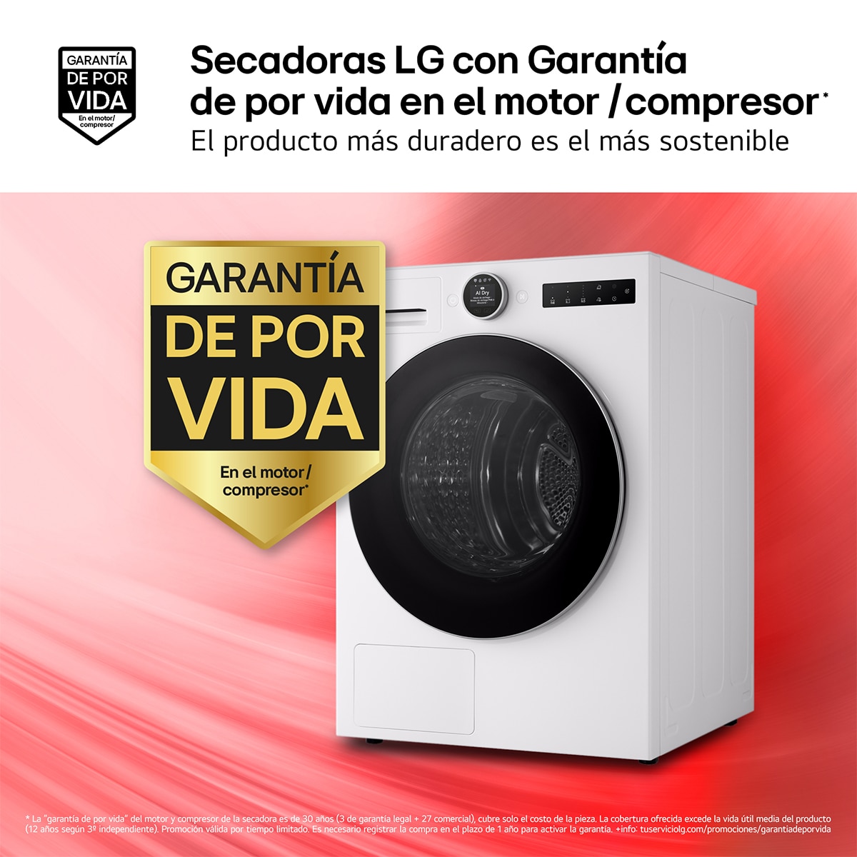 Secadora con Inteligencia artificial 10kg, C, con Bomba de calor Dual Inverter , Serie 700 Blanco-4