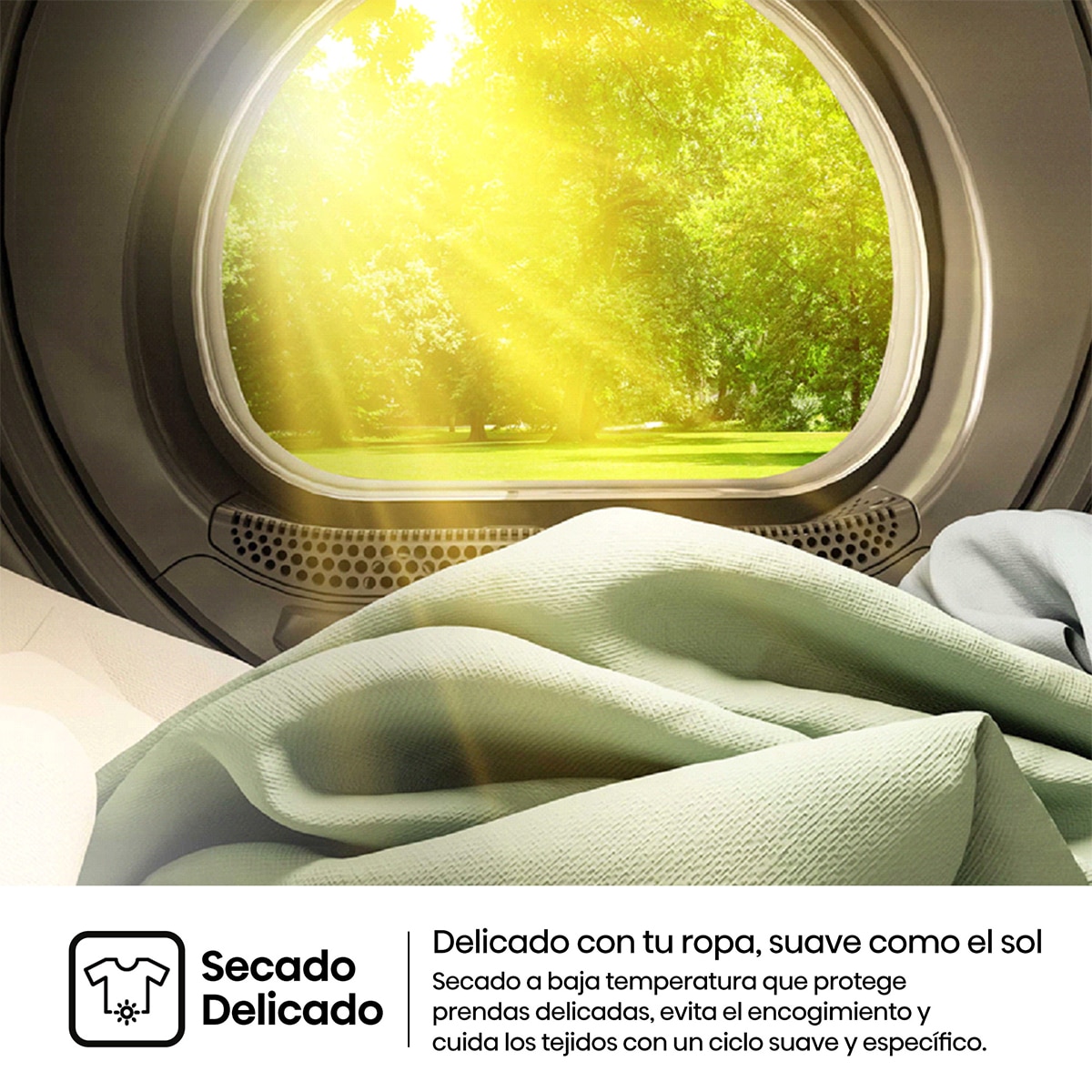Secadora Hisense 9 kg bomba de calor DH1I900UWDC Blanco-6