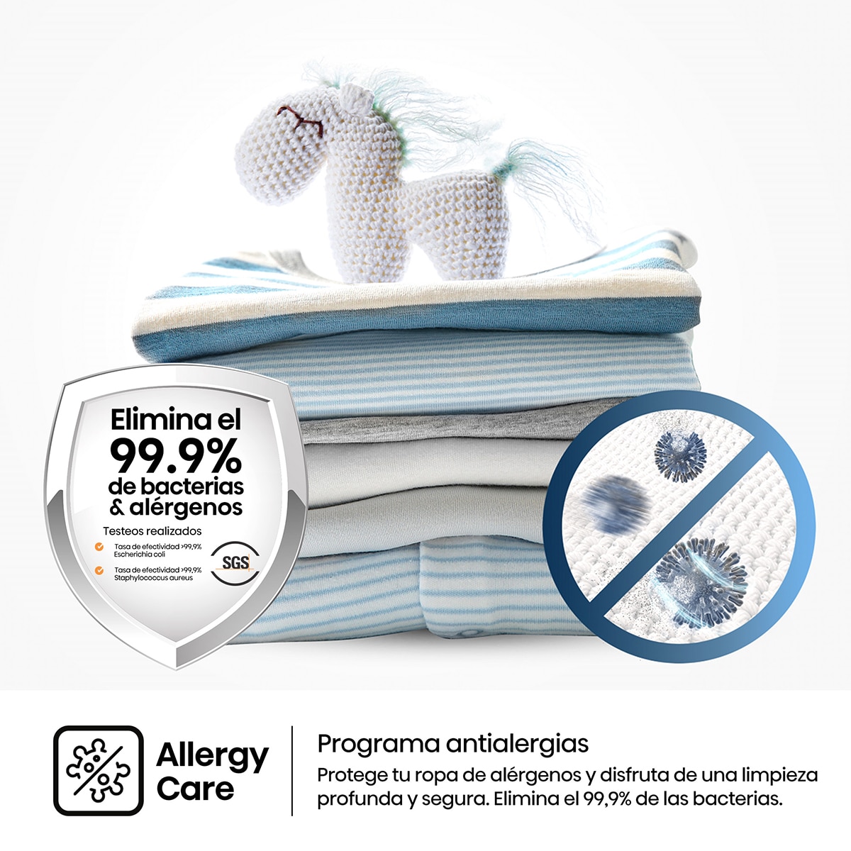 Secadora Hisense 9 kg bomba de calor DH1I900UWDC Blanco-7