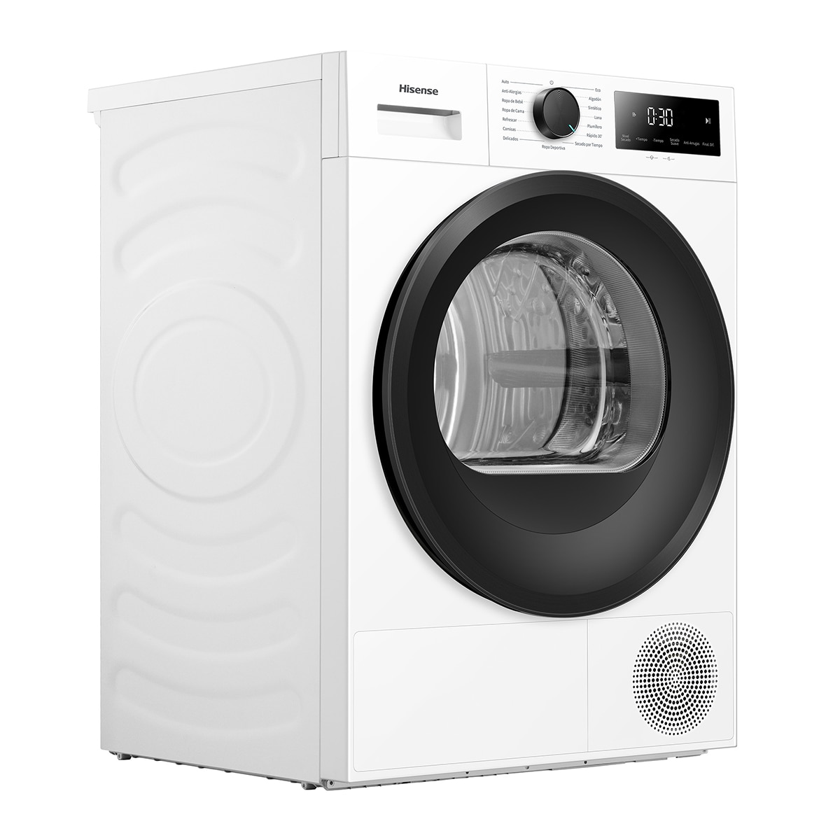 Secadora Hisense 8 kg bomba de calor DH1I800UWDE - Blanco Blanco-17